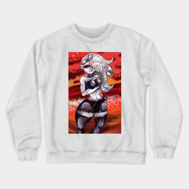 Human Loona Crewneck Sweatshirt by rocioam7